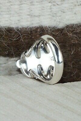 Turquoise & Sterling Silver Ring - Irvin Tsosie - Size 11.25