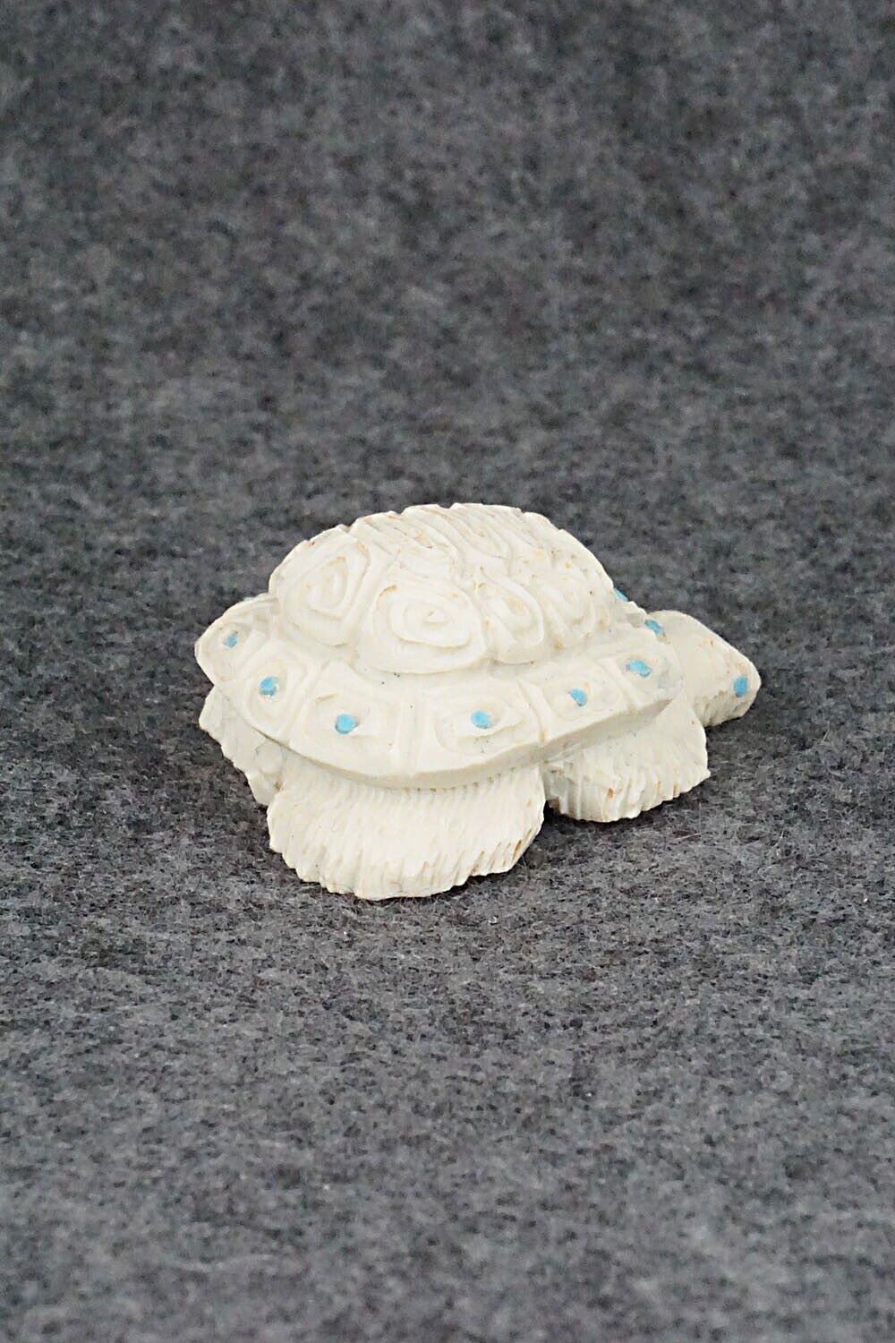 Turtle Zuni Fetish Carving - Adrian Cachini