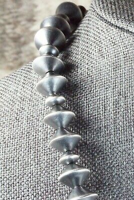 Sterling Silver Navajo Pearl Necklace - Presley Haley