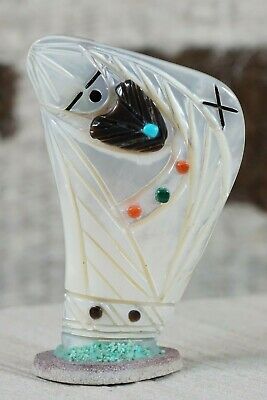 Corn Maiden Zuni Fetish Carving - Vickie Quandelacy - High Lonesome Trading