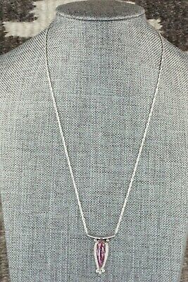 Spiny Oyster & Sterling Silver Necklace - Sharon McCarthy