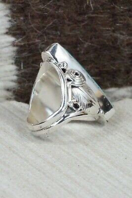 Turquoise & Sterling Silver Ring - Darrell Morgan - Size 6
