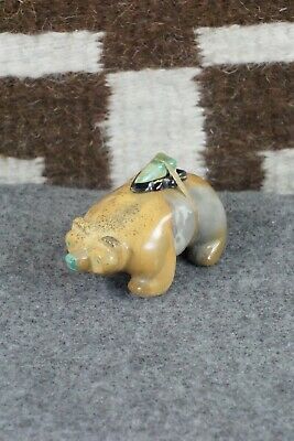 Badger Zuni Fetish Carving - Enrike Leekya