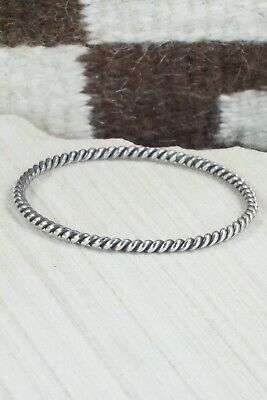 Sterling Silver Bangle - Elaine Tahe