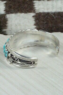 Turquoise & Sterling Silver Bracelet - Anthony Brown