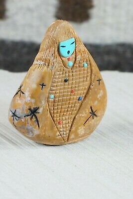 Corn Maiden Zuni Fetish Carving - Sandra Quandelacy - High Lonesome Trading