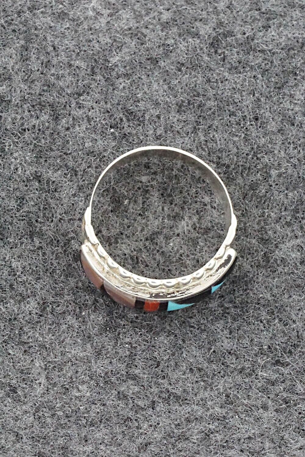 Multi Stone & Sterling Silver Ring - Rebecca Sheyka - Size 7