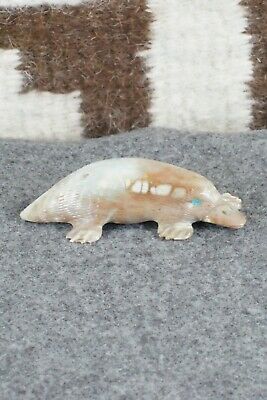 Platypus Zuni Fetish Carving - Lance Cheama