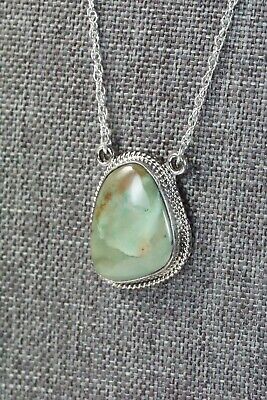 Navajo Turquoise & Sterling Silver Necklace - Annie Spencer