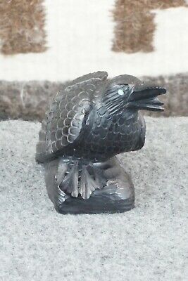 Crow Zuni Fetish Carving - Derrick Kaamasee