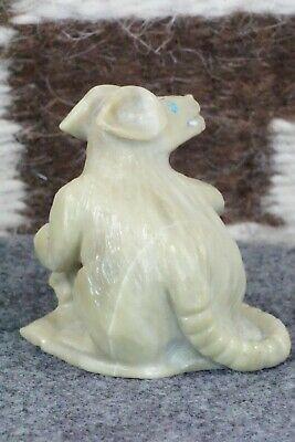 Rat Zuni Fetish Carving - Derrick Kaamasee - High Lonesome Trading