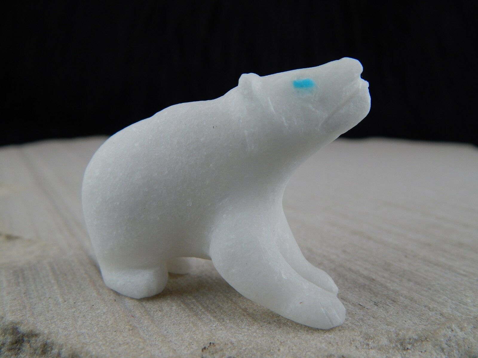 Bear Zuni Fetish Carving - Herbert Him - High Lonesome Trading