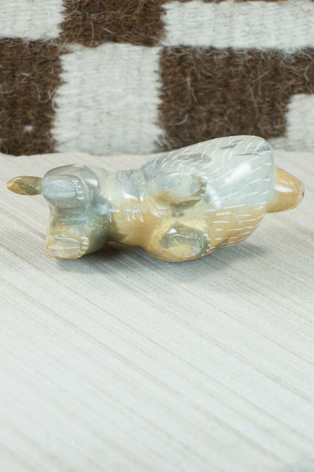 Lion Zuni Fetish Carving - Enrike Leekya
