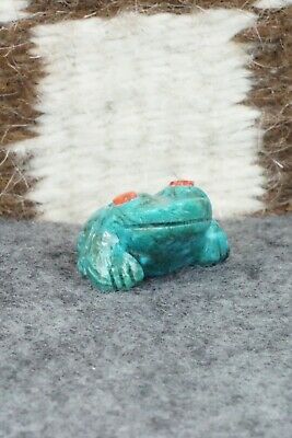 Frog Zuni Fetish Carving - Reynold Lunasee