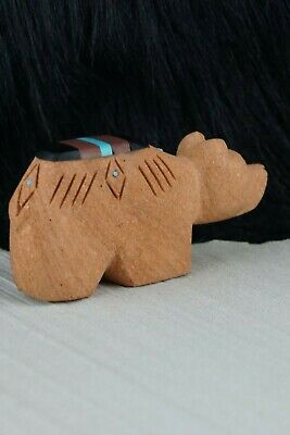 Bear Zuni Fetish Carving - Brandon Phillips - High Lonesome Trading