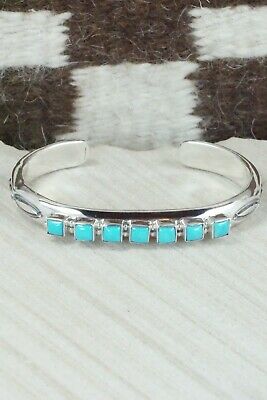 Turquoise and Sterling Silver Bracelet - Thomas Yazzie