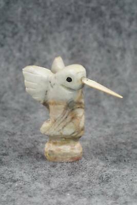 Humming Bird Zuni Fetish Carving - Justin Red Elk