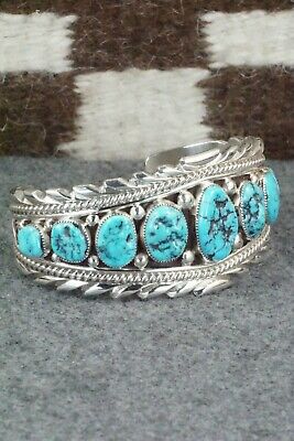 Turquoise & Sterling Silver Bracelet - Anthony Brown