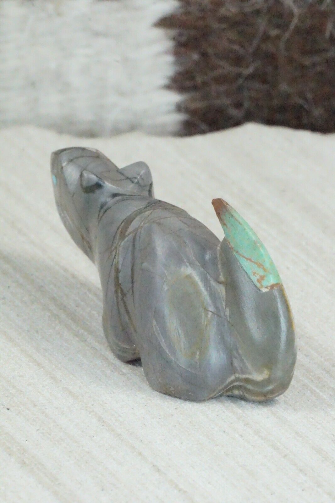 Mouse Zuni Fetish Carving - Brandon Phillips