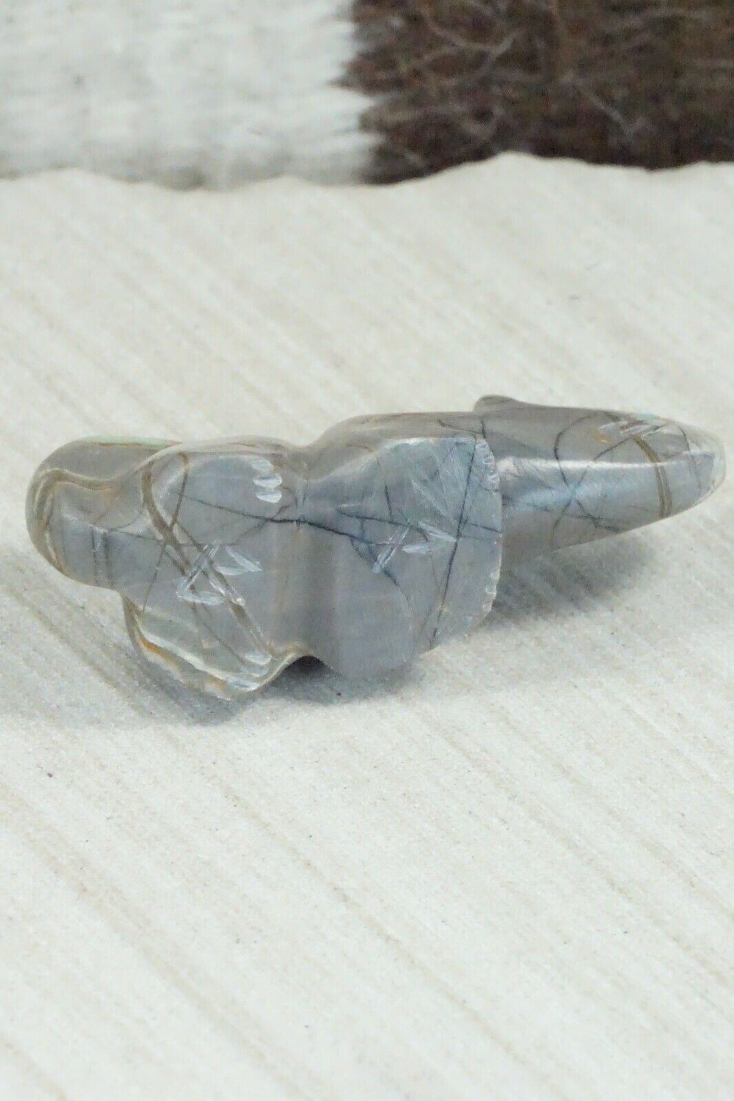 Mouse Zuni Fetish Carving - Brandon Phillips