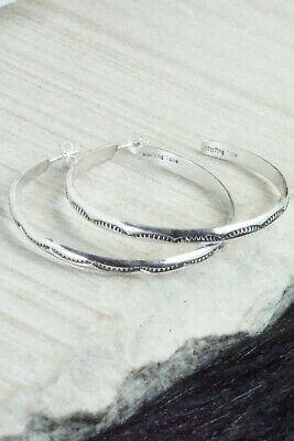 Sterling Silver Earrings - Elaine Tahe
