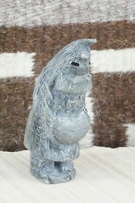 Corn Maiden Zuni Fetish Carving - Derrick Kaamasee
