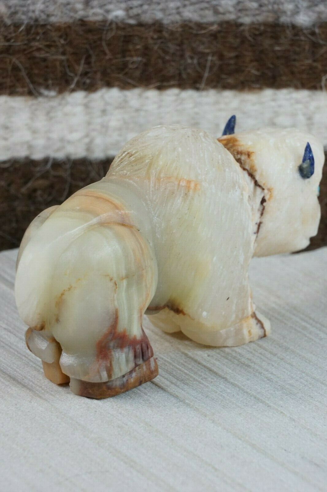 Buffalo Zuni Fetish Carving - Jon Quam - High Lonesome Trading