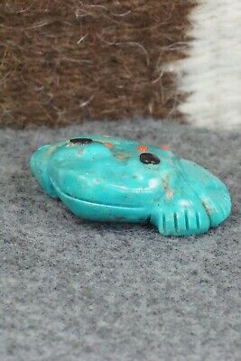 Frog Zuni Fetish Carving - Reynold Lunasee