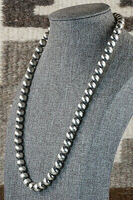 Navajo Sterling Silver Pearl Necklace - Jan Mariano