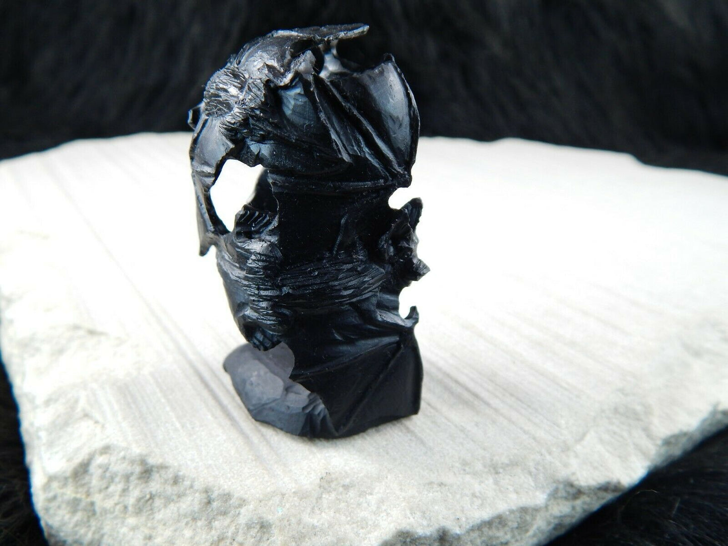 Bats Zuni Fetish Carving - Lewis Manning - High Lonesome Trading