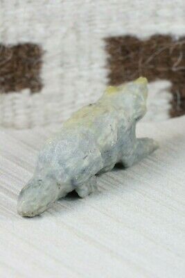 Wolf Zuni Fetish Carving - Herbert Him Jr - High Lonesome Trading