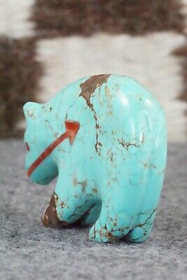 Bear Zuni Fetish Carving - Andres Quandelacy