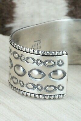 Turquoise & Sterling Silver Bracelet - Jeff James Jr.