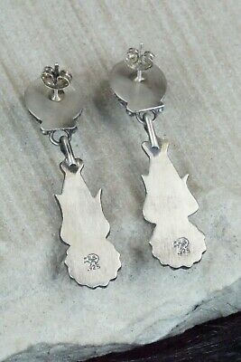 Turquoise & Sterling Silver Earrings - Annie Spencer