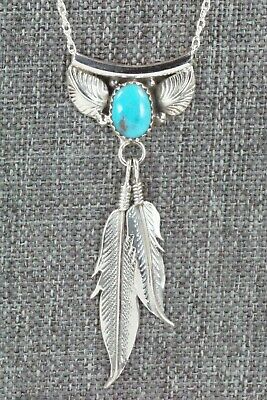 Turquoise & Sterling Silver Necklace - Sharon McCarthy