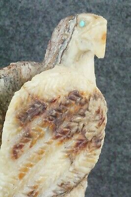 Eagle Zuni Fetish Carving - Jon Quam