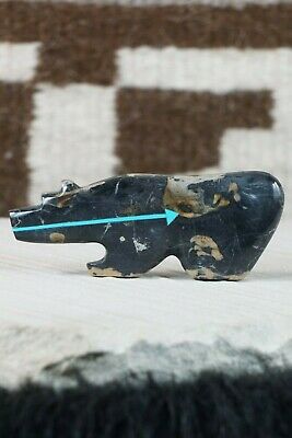 Bear Zuni Fetish Carving - Bernard Laiwakete - High Lonesome Trading