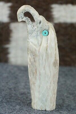 Eagle Zuni Fetish Carving - Allison White