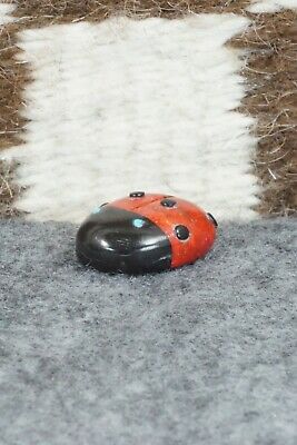 Lady Bug Zuni Fetish Carving - Reynold Lunasee