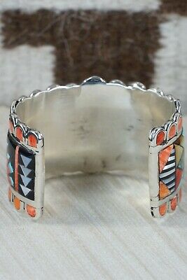 Zuni Multi Stone & Sterling Silver Bracelet - Jason Bobelu