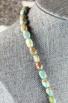 Turquoise & Sterling Silver Necklace - Navajo