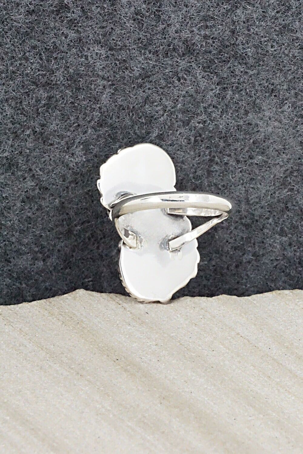 Turquoise & Sterling Silver Ring - William Begay - Size 6
