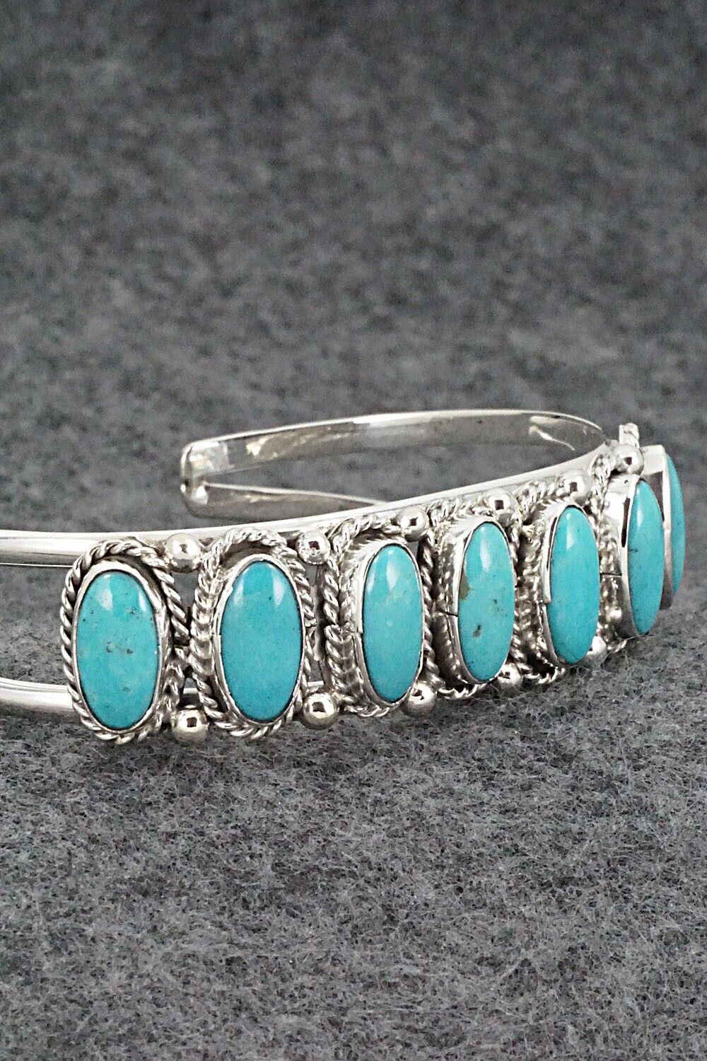 Turquoise & Sterling Silver Bracelet - Roberta Begay