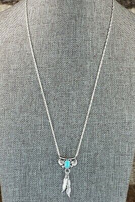 Navajo Turquoise & Sterling Silver Necklace - Sharon McCarthy
