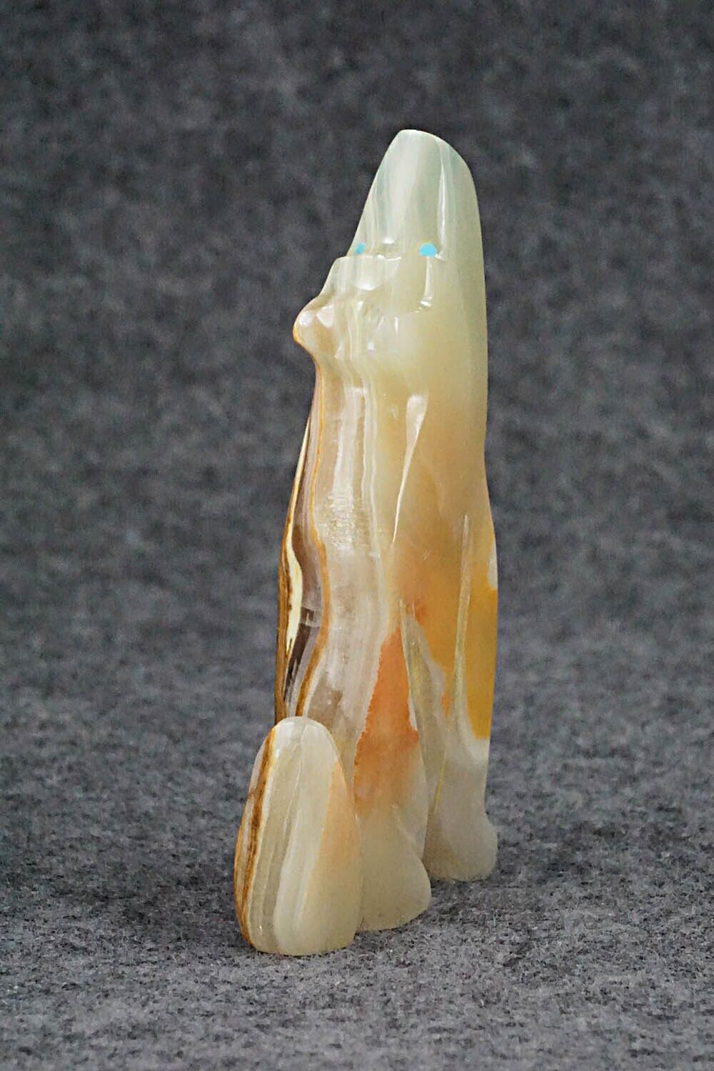 Coyote Zuni Fetish Carving - Rodney Laiwakete