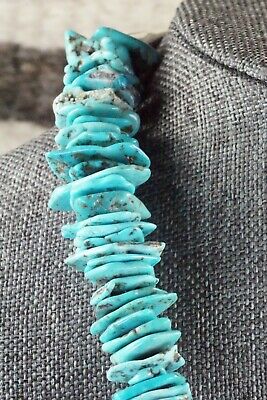 Turquoise & Sterling Silver Necklace - Louise Joe - High Lonesome Trading
