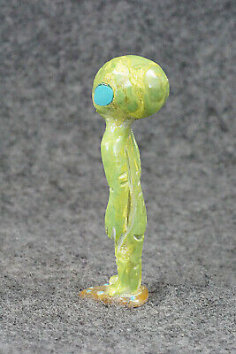 Alien Zuni Fetish Carving - Cody Nastacio