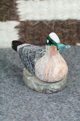 Duck Zuni Fetish Carving - Darrin Boone - High Lonesome Trading