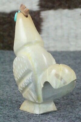Rooster Zuni Fetish Carving - Enrike Leekya