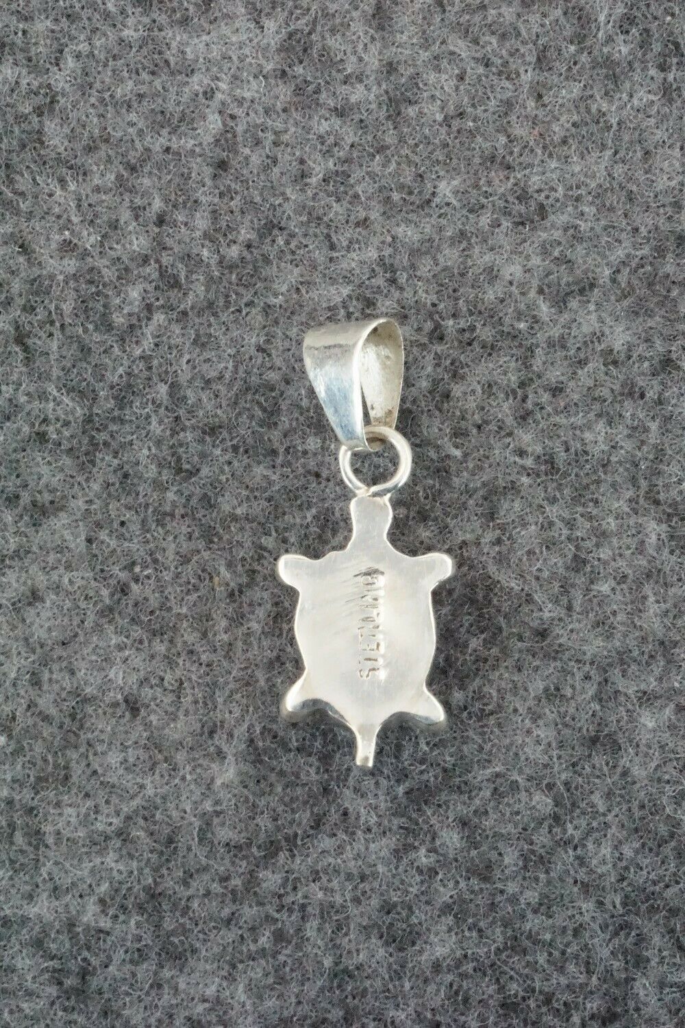 Howlite & Sterling Silver Inlay Pendant - Bryan Sandoval